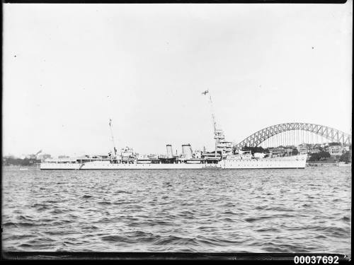 HMS DIOMEDE in Neutral Bay