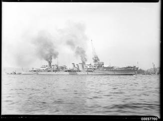 HMS DRAGON in Sydney Harbour