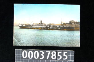 SS AJANA at docked at No. 1 wharf Woolloomooloo