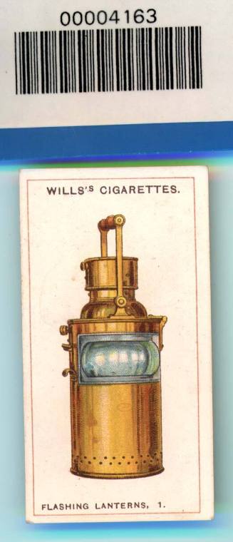 Flashing lanterns 1: Wills's Cigarettes: No. 41 signalling series