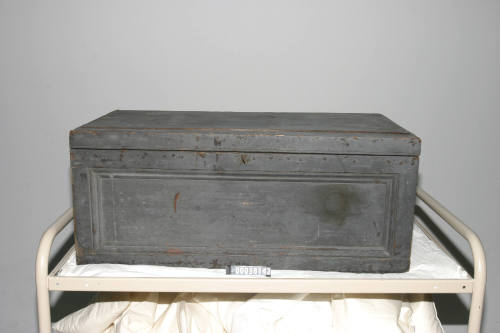 Third Class passenger Robert Rumsey's sea chest