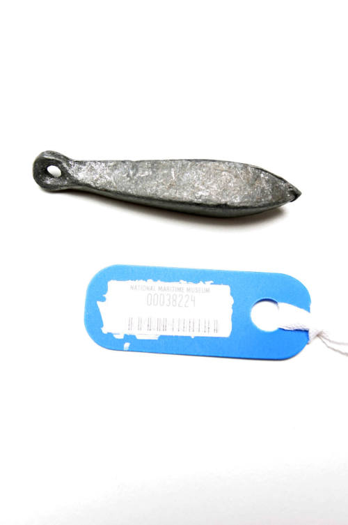 Snapper lead  used by Bert Rumsey for recreational fishing