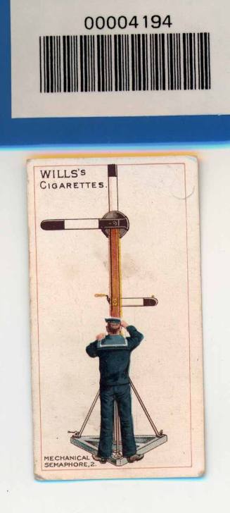 Mechanical semaphore 2: Wills's Cigarettes: No. 32 signalling series