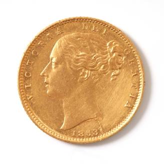 Queen Victoria sovereign, 1853