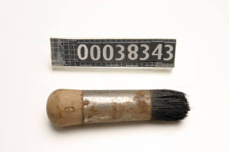 Brush used by ship plumber John Carrol