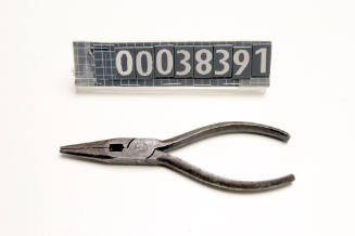 Long nose pliers used by ship plumber John Carrol