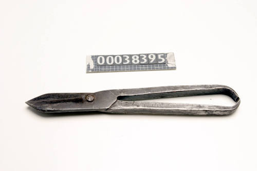 Tin snips used by ship plumber John Carrol