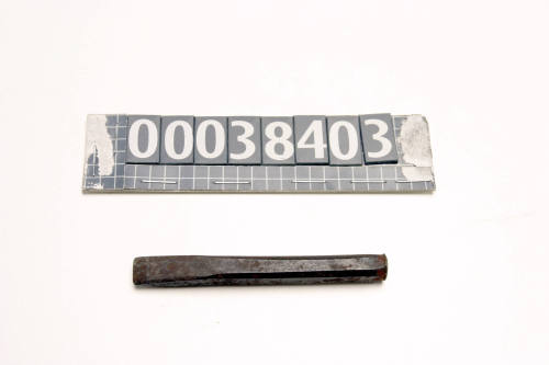 Short chisel used by ship plumber John Carrol