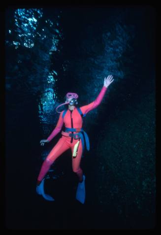 Valerie Taylor underwater