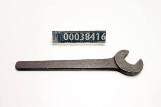 Spanner used by ship plumber John Carrol