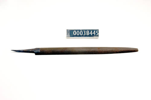 Half rounded file used by ship plumber John Carrol