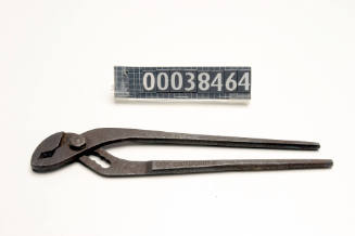 Long handled pliers used by ship plumber John Carrol