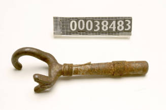 Wrench used by ship plumber John Carrol