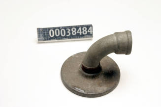 Flange used by ship plumber John Carrol