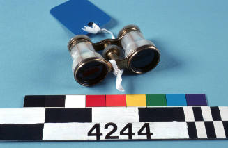 Opera glasses with mother of pearl barrels
