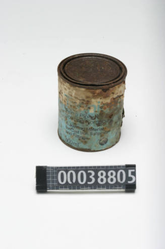 Tin of pipe joining compound from BLACKMORES FIRST LADY