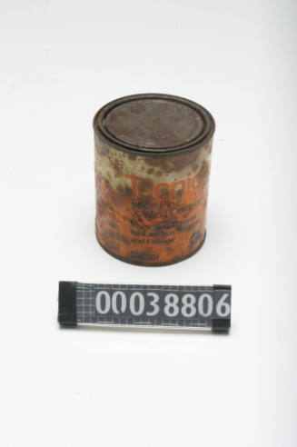 Tin of pipe joining compound from BLACKMORES FIRST LADY