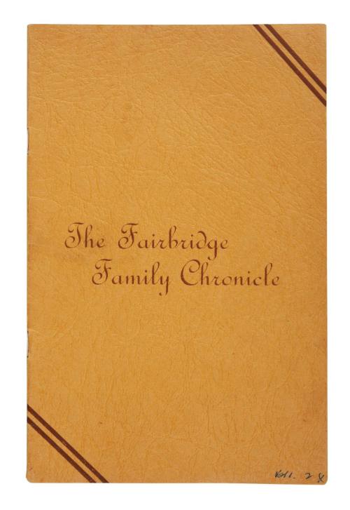 The Fairbridge Family Chronicle, Volume 1, No. 2, Easter 1940