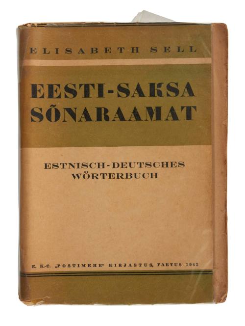 Estonian-German dictionary