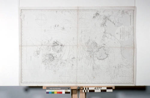 Admiralty Chart, Torres Strait, Australia