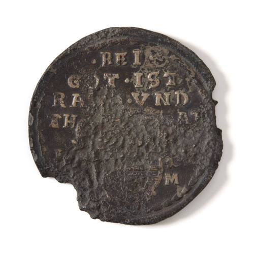 Thaler of David, Count of Mansfeld-Eigentliche-Hinterort, from the wreck of the BATAVIA