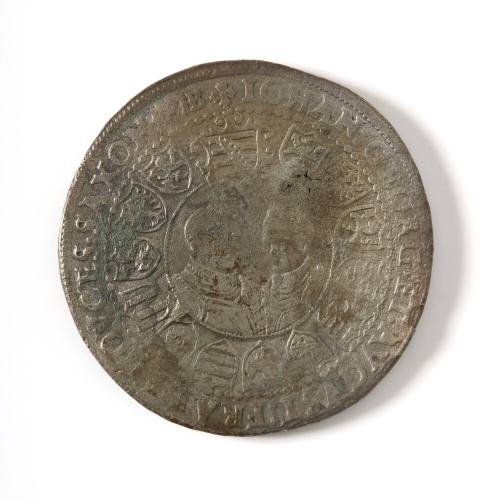 Thaler of Christian II, Elector of Saxony, excavated from the wreck site of the BATAVIA