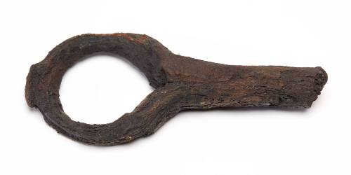 Part of an eyebolt from the HMB ENDEAVOUR gun carriage