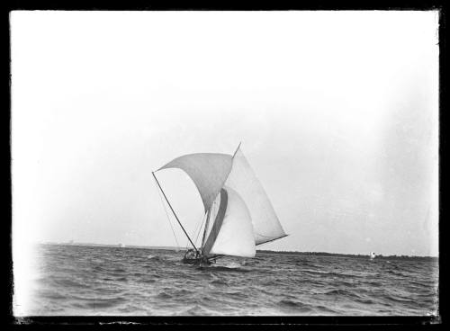 Unidentified 14-footer on Botany Bay, inscribed 302