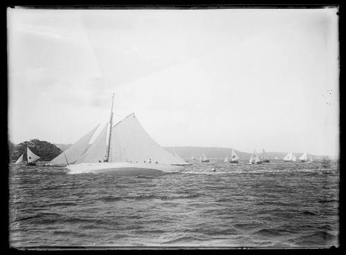 Sailing vessel on Sydney Harbour, INSC 926