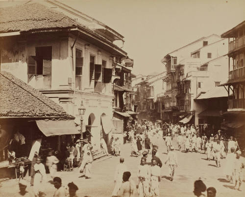 Bombay, street scene