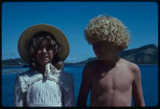 Elva Josephson and Glenn Kohan from "The Blue Lagoon"