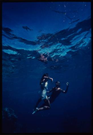 Filming of "The Blue Lagoon"