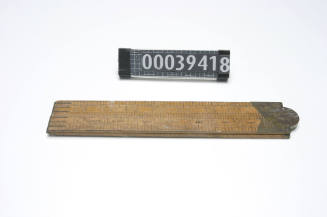 Boxwood scale ruler