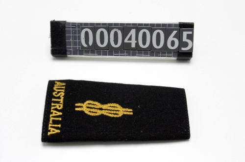 RAN  Able Seaman rank insignia : Shane McGuigan Australian Navy Submarine Service