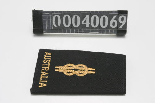 RAN  Able Seaman rank insignia : Shane McGuigan Australian Navy Submarine Service