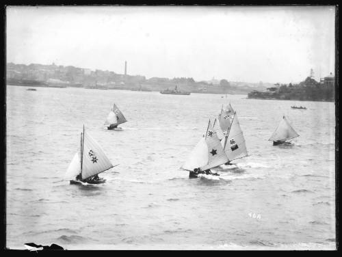 8-10-foot skiff at Kirribilli, inscribed  46 A