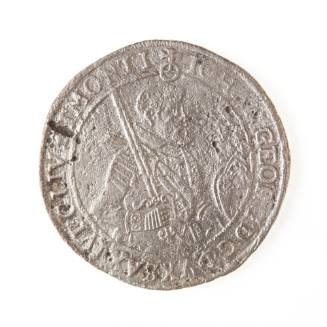 Thaler of Johann Georg I, Elector of Saxony, from the wreck site of the BATAVIA