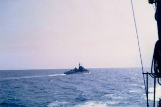 HMAS VAMPIRE at sea