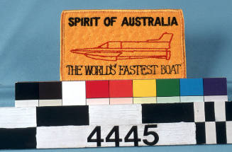 SPIRIT OF AUSTRALIA  the World's fastest boat