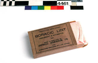 First Aid Kit tugboat ILUKA:  Boracic Lint Absorbent & Antiseptic