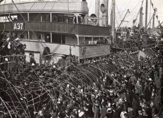 Farewell to the troopship BARAMBAH