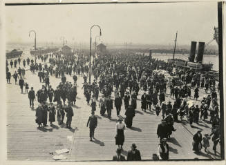 Departure of the troopship NESTOR