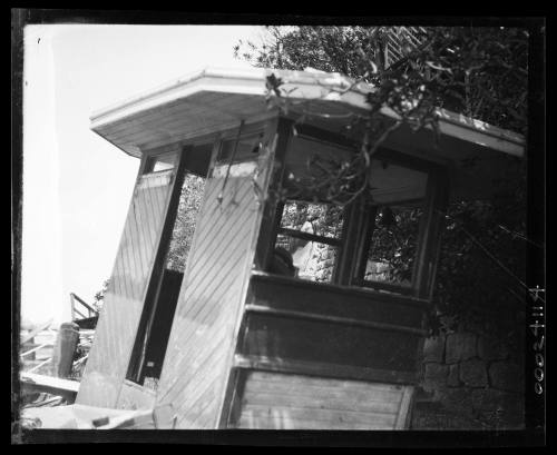 Wheelhouse possibly from the Sydney ferry GREYCLIFFE at Bradleys Head