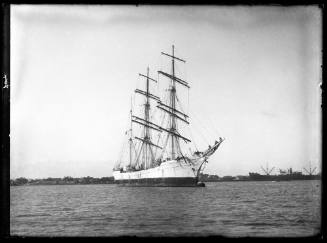 Starboard view of the French barque SV BOURBAKI