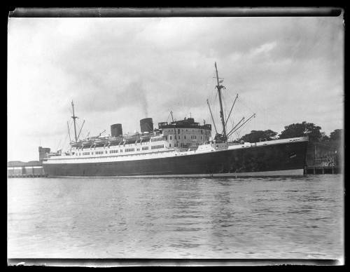 TSS AWATEA at No 2 East Circular Quay on Friday 25 September 1936 at 1pm