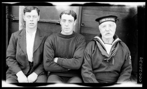 Three unidentified merchant marine crew members of SS IONIC II