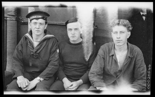 Three unidentified merchant marine crew members of SS IONIC II