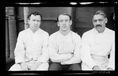 Three unidentified merchant marine crew members of SS IONIC II