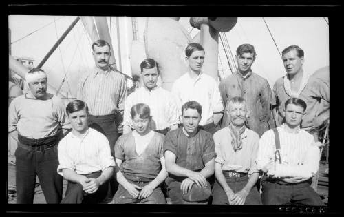 TSS EURIPIDES crew members