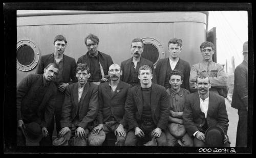 Unidentified merchant marine crew